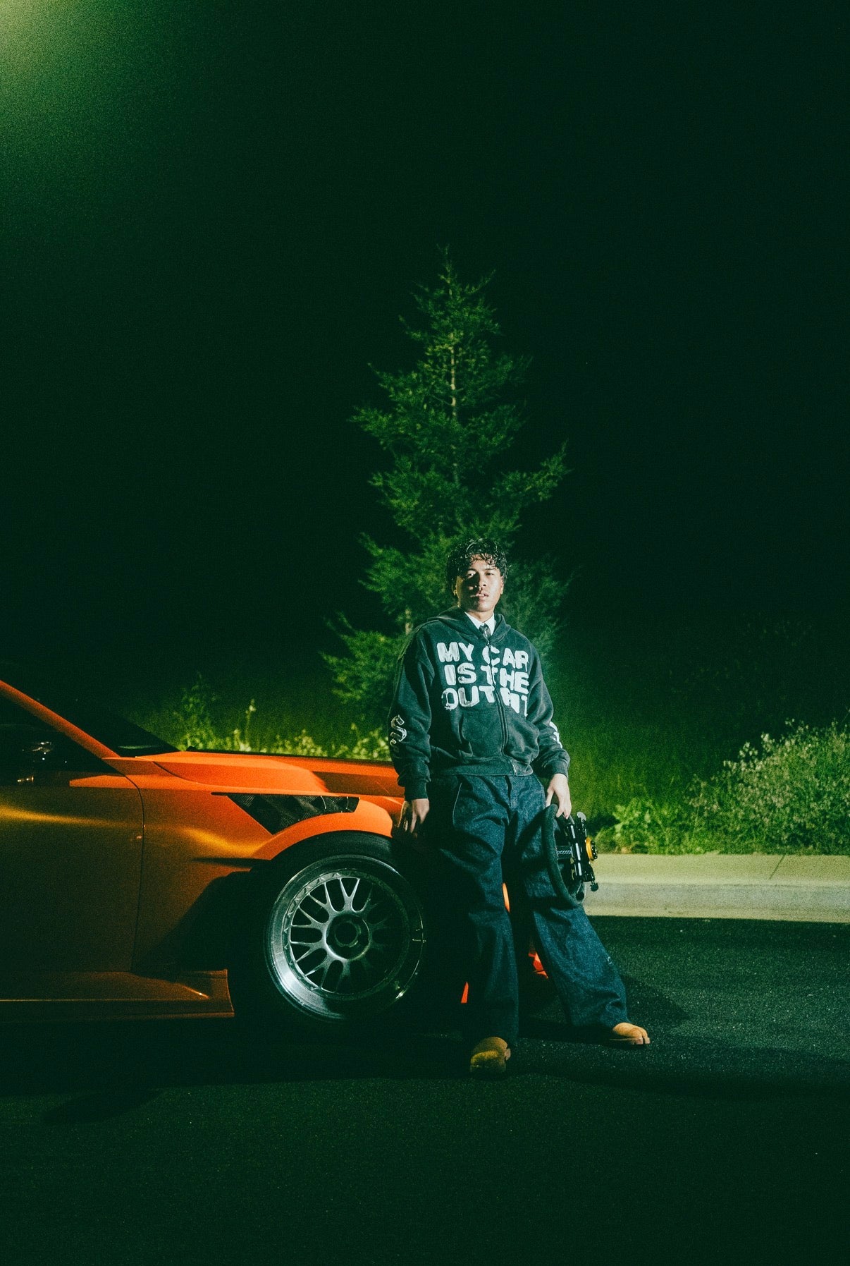 “MY CAR IS THE OUTFIT” ZIP UP