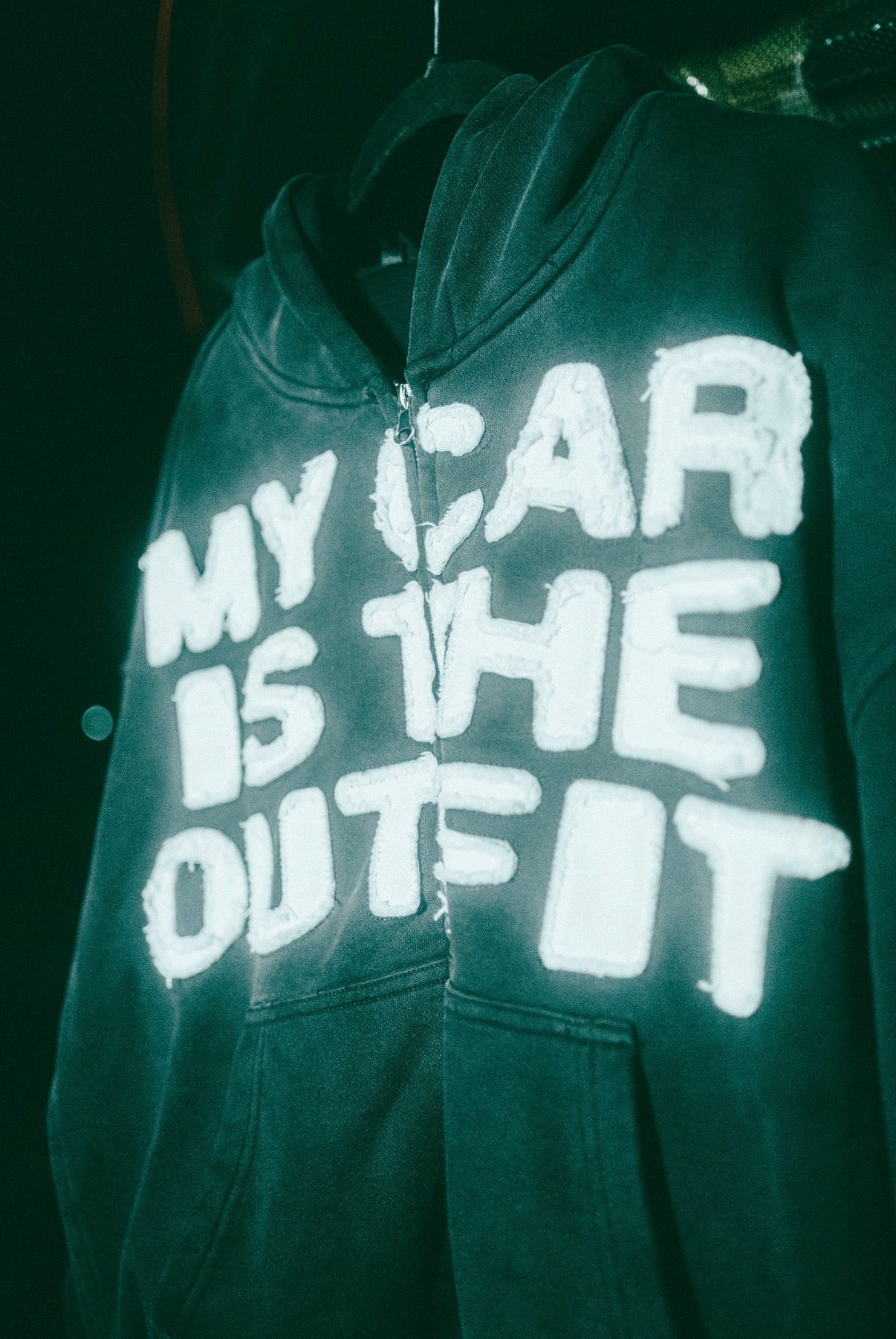“MY CAR IS THE OUTFIT” ZIP UP